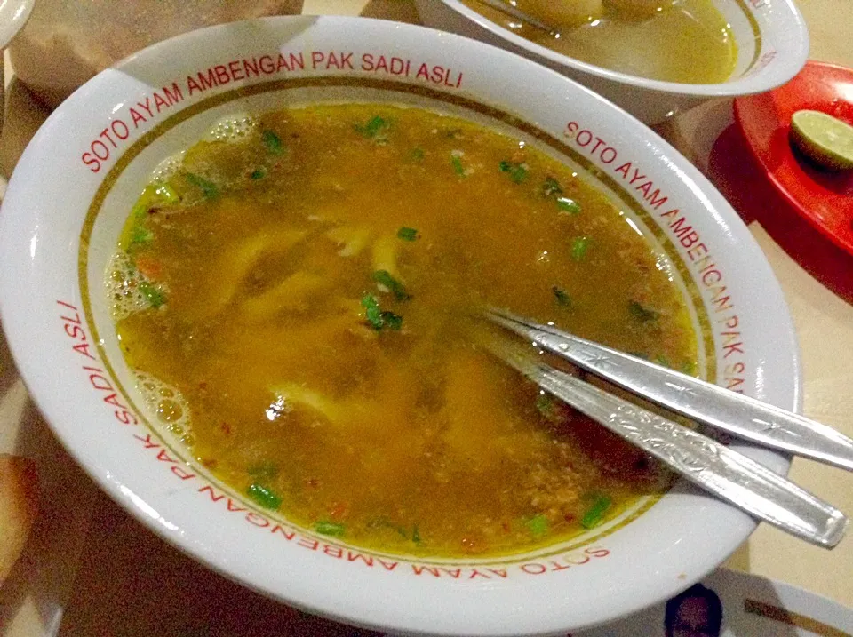 Soto Ayam|Bambang Budiono Tjioさん