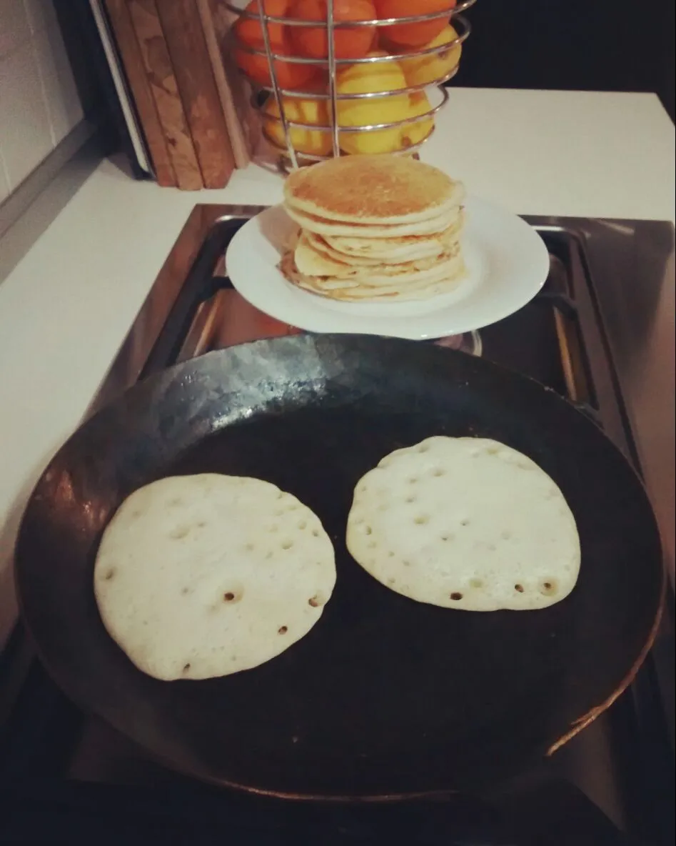 Cinnamon crumpets (シナモンクランペット)|小鍋 (pentolina)さん