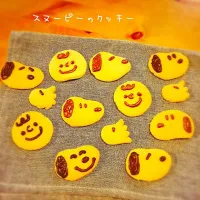 Snapdishの料理写真:スヌーピーのクッキー|kumiさん