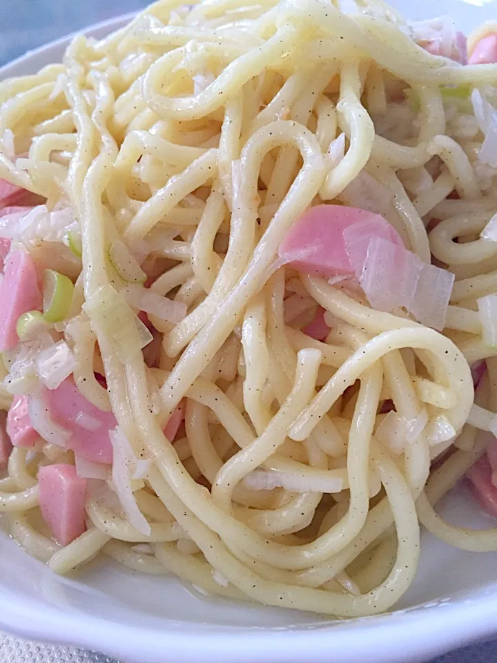 余ったつけ麺の塩焼きそば|Takanori Muraseさん