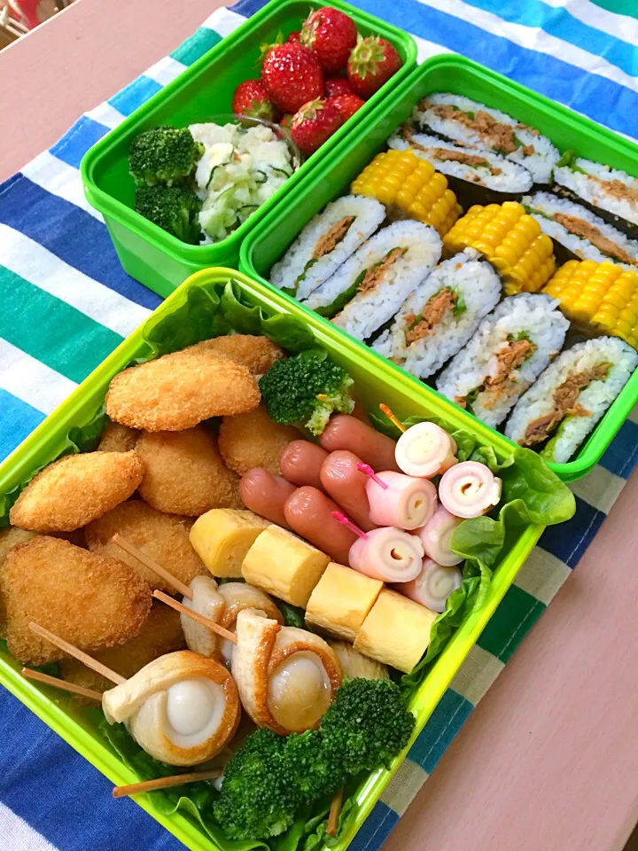 お遊戯会 お弁当|かんちゃーーんさん