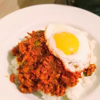 Snapdishの料理写真:【時短】ペースト野菜のドライカレー|tomoさん