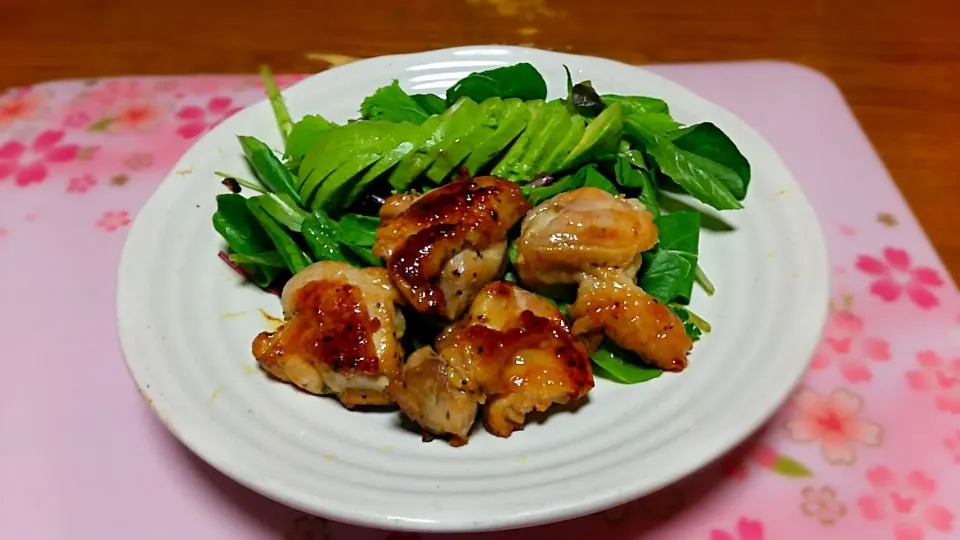 鶏モモ肉のソテー|朧さん