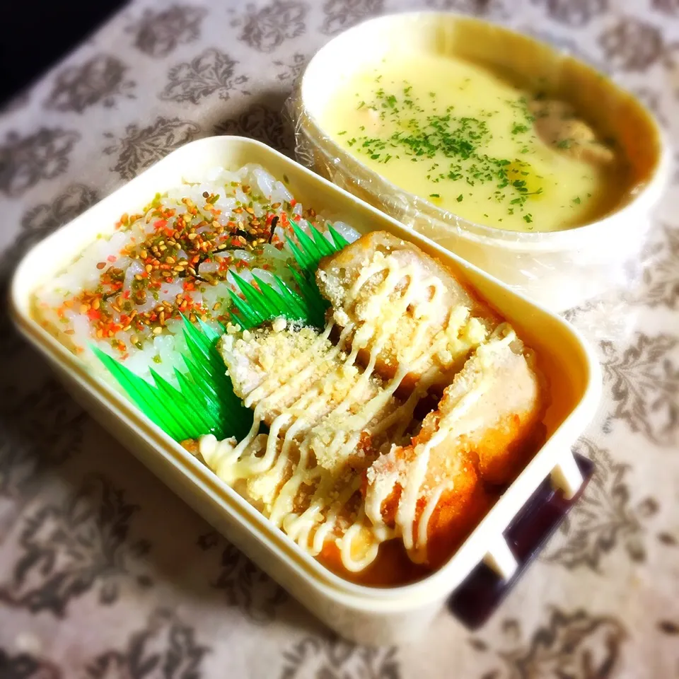 Snapdishの料理写真:今日のランチ.ෆ̊౨ೄ೫̥͙‧·*|antiqueさん