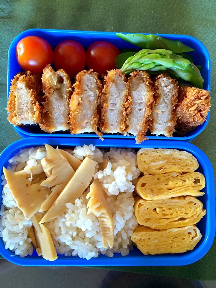 豚カツ春弁当|yumamaさん