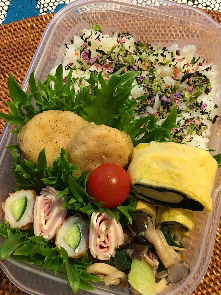 Snapdishの料理写真:旦那さんお弁当|10HIROさん