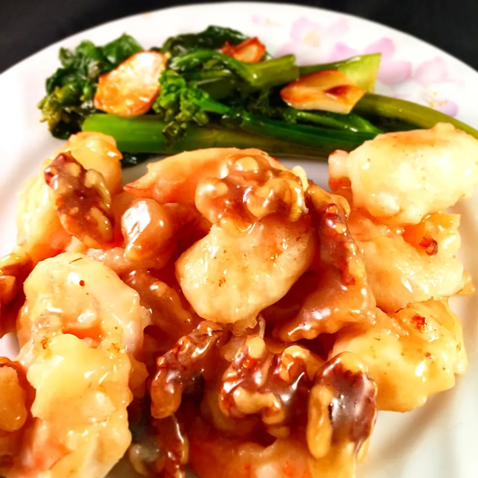 Honey Walnut Shrimp|mamaeriさん