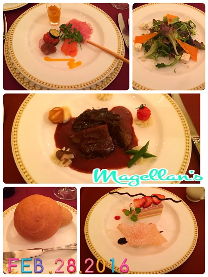 2/28の夕ご飯はマゼランズでディナー🍴|みきぴょん♪さん