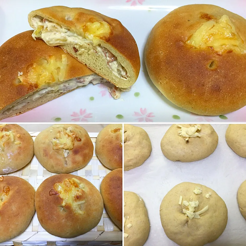 幻のたまねぎ【札幌黄】を使って
オニオンチーズフォンデュパンでーす🍞|Asa Eiさん