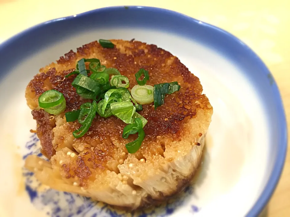 えのきの石づき近くのバター醤油焼き|うっちーさん