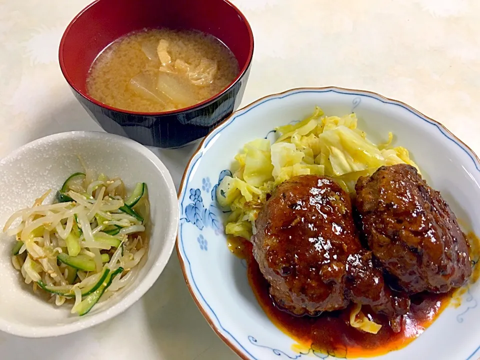 Snapdishの料理写真:うるう年の29日(肉の日)の夕飯w|まゆぽんちょさん