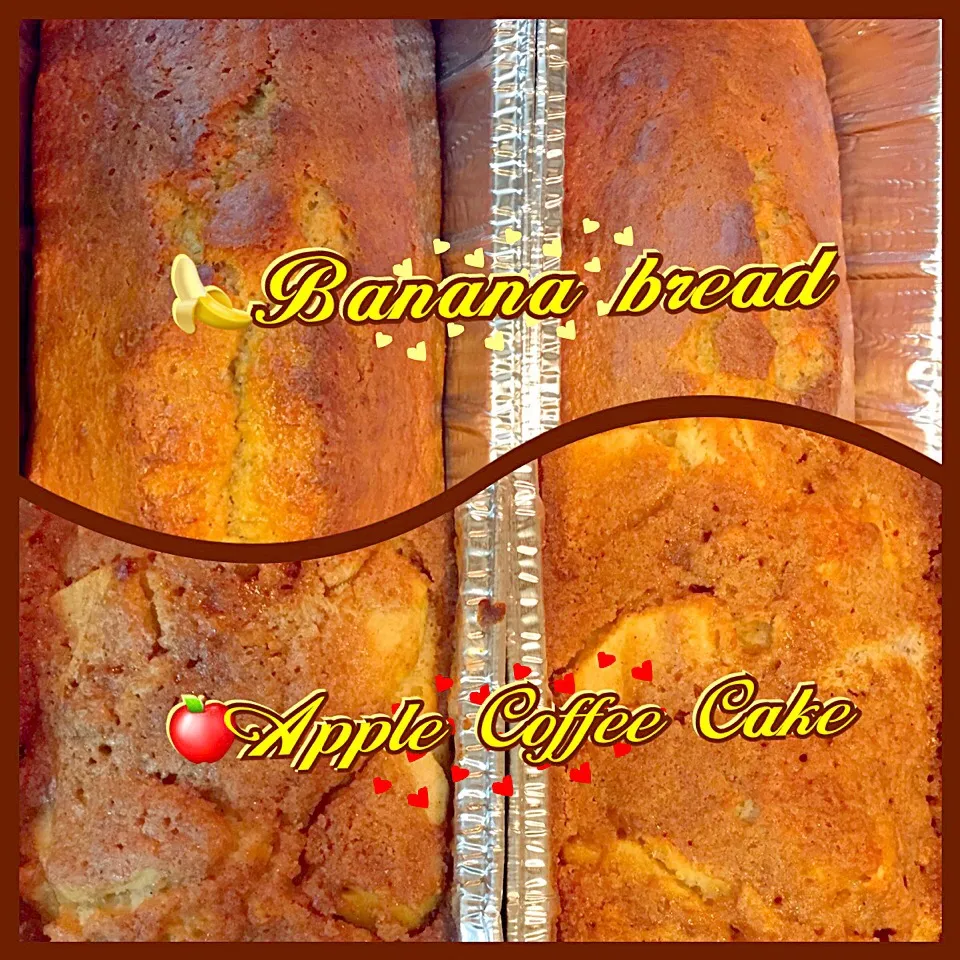 🍌Banana Bread&
🍎Apple Coffee Cake|🌸Emery Mさん