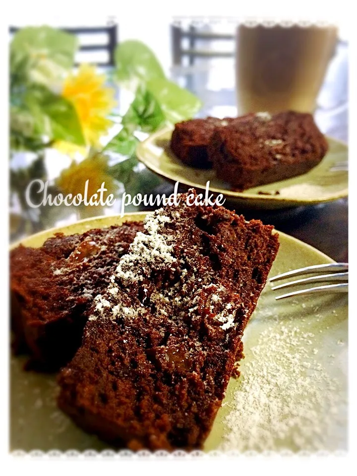 ぁゃʕ •́؈•̀ ₎*＊さんの料理 おからdeチョコパウンドケーキ＊再び🌸|はやちんさん