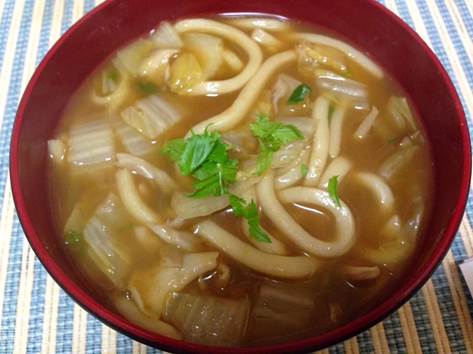 智流、カレーうどん😊|智さん