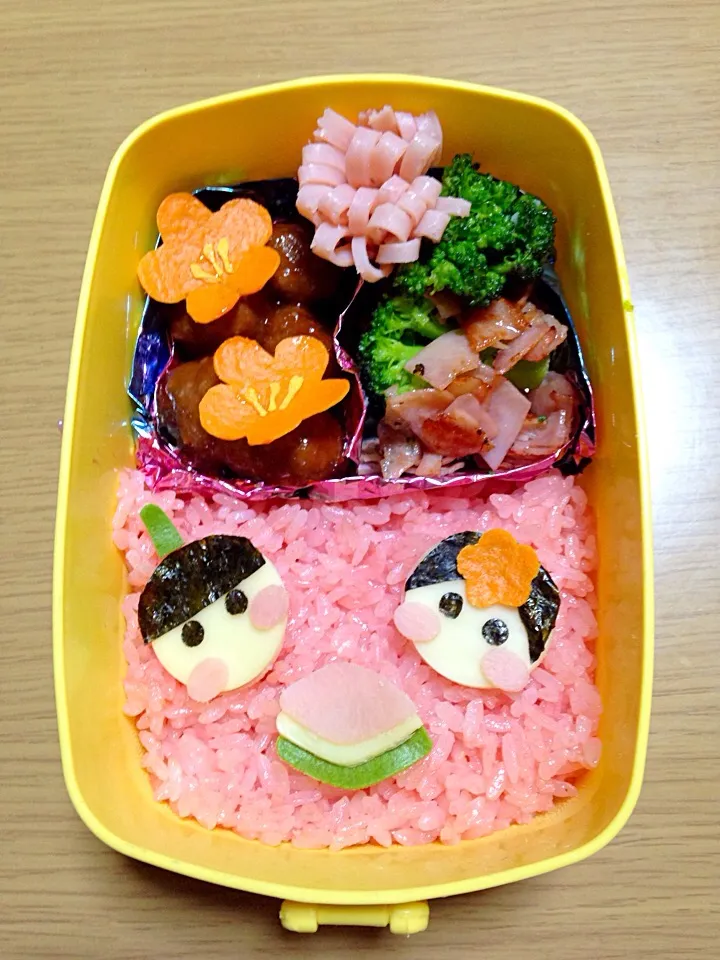 Snapdishの料理写真:ひな祭り弁当|エミさん