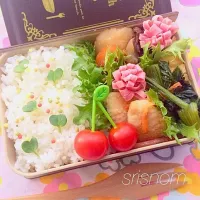 Snapdishの料理写真:2016.3.1 娘弁当|なおさん