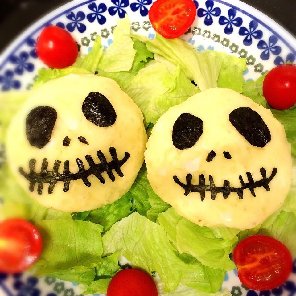 Snapdishの料理写真:ハロウィン🍴ジャックポテサラ|なあやんさん