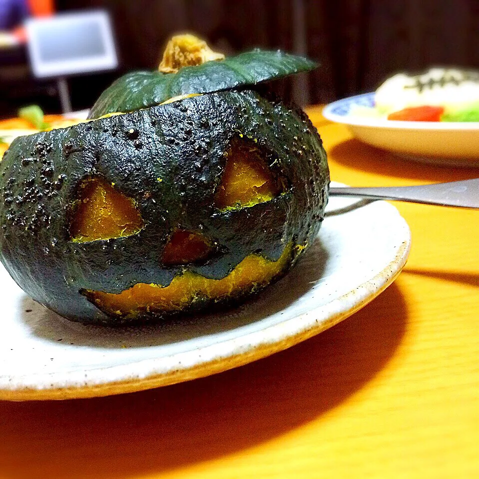 ハロウィン🍴おばけかぼちゃグラタン|なあやんさん