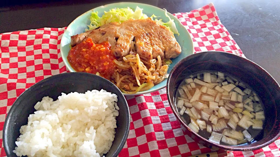 豚テキ定食|海斗さん