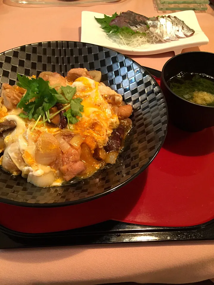 今宵は「親子丼」|みすてりあすゆっこさん