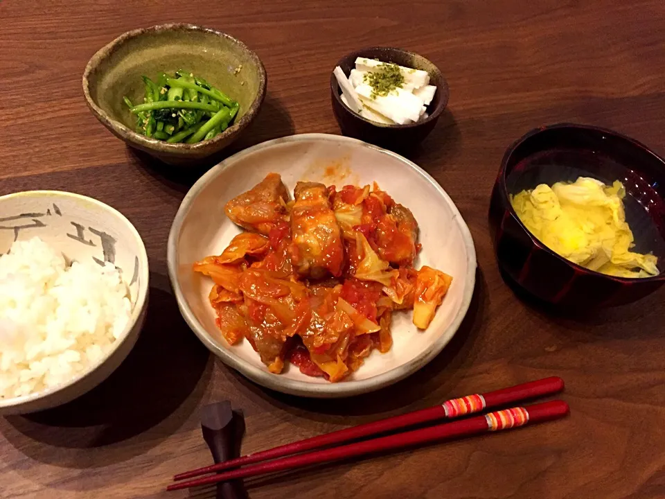 今日の夕ご飯|河野真希さん