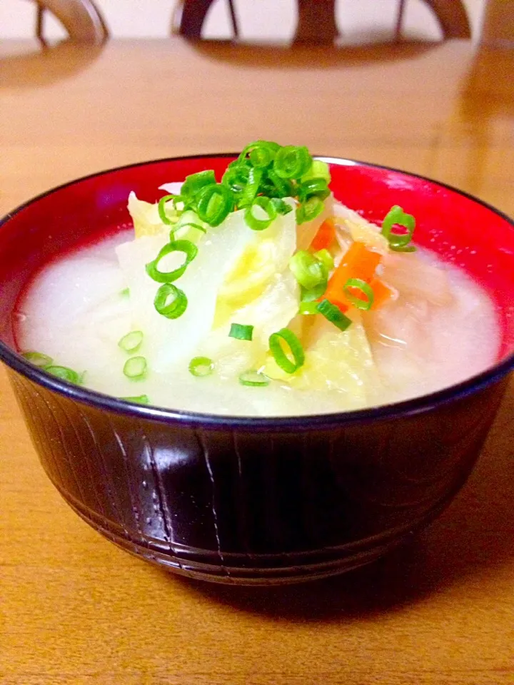 具だくさん味噌汁🍲|まいりさん