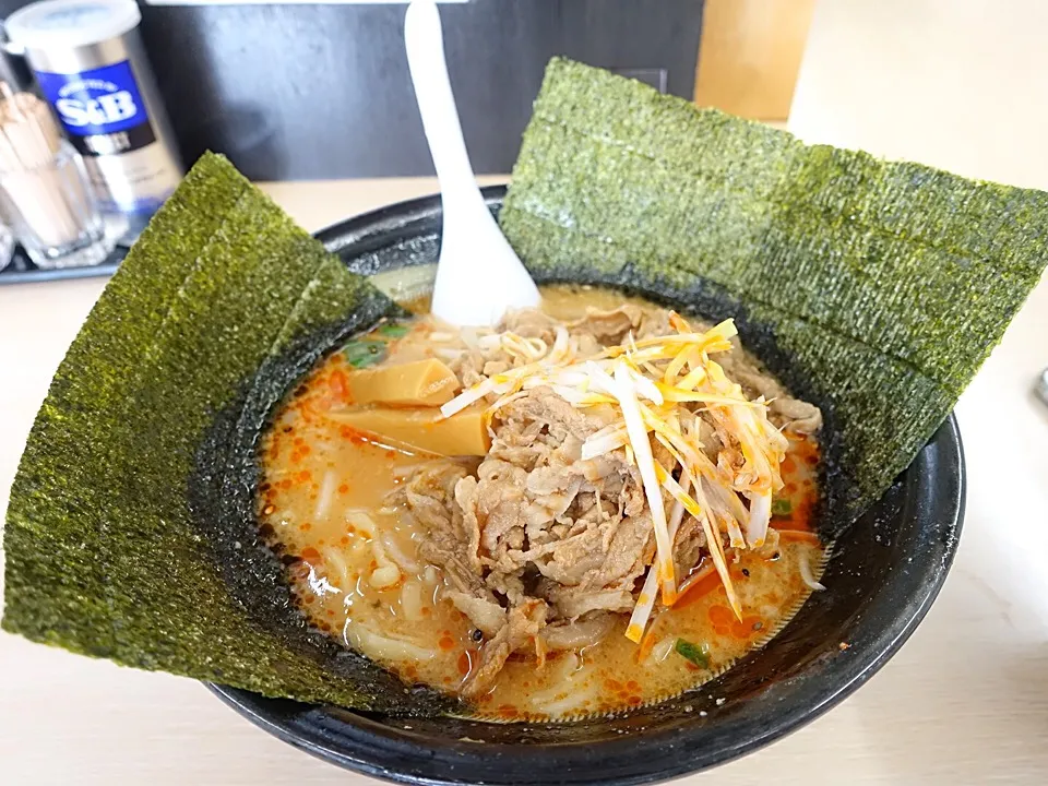 Snapdishの料理写真:ときせい 豚バラ味噌ラーメン|ddr3rdmixさん