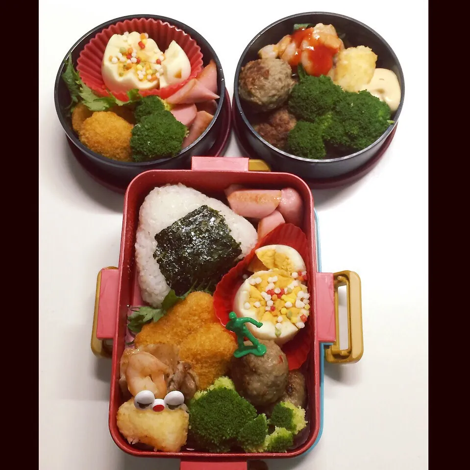 3/2弁当🍴|三姉妹のママさん