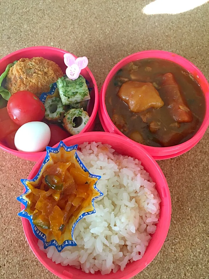 塾弁 カレー弁当|tetenonさん