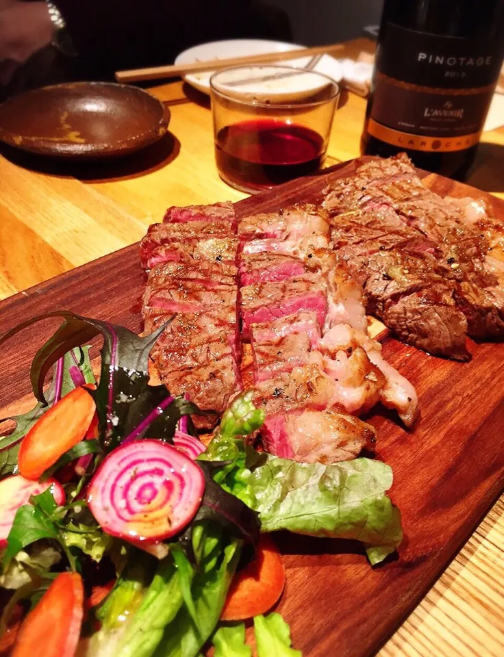 また 肉を食ろうてしまった(^^;;  十勝めむろうしのランプステーキ♡|ちぃちゃんさん