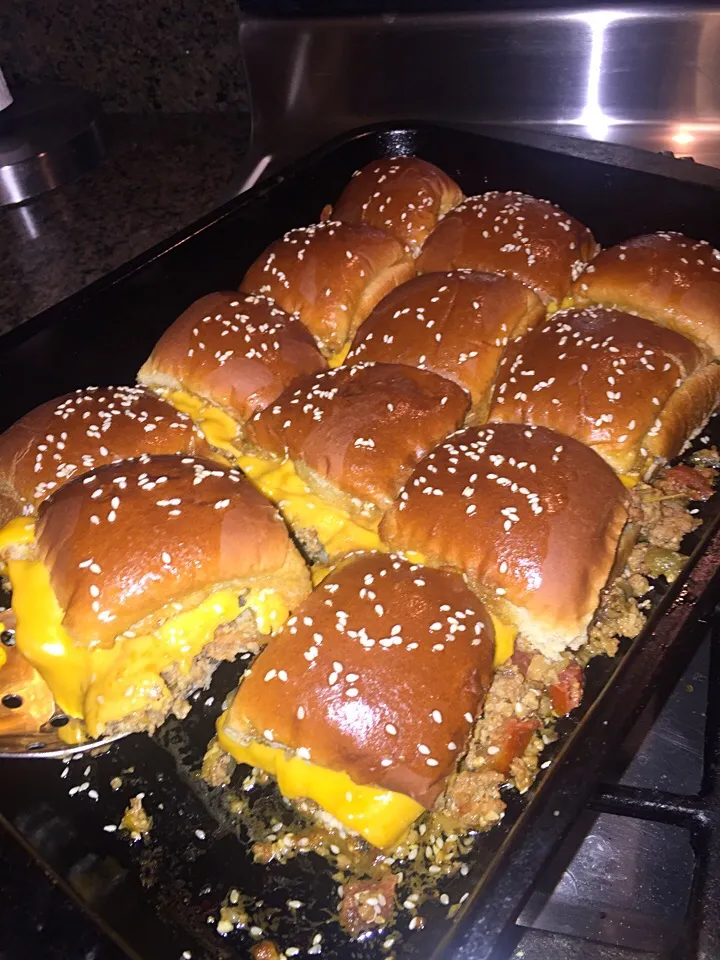 Cheesy turkey sliders👍🏽|Tawanjaさん