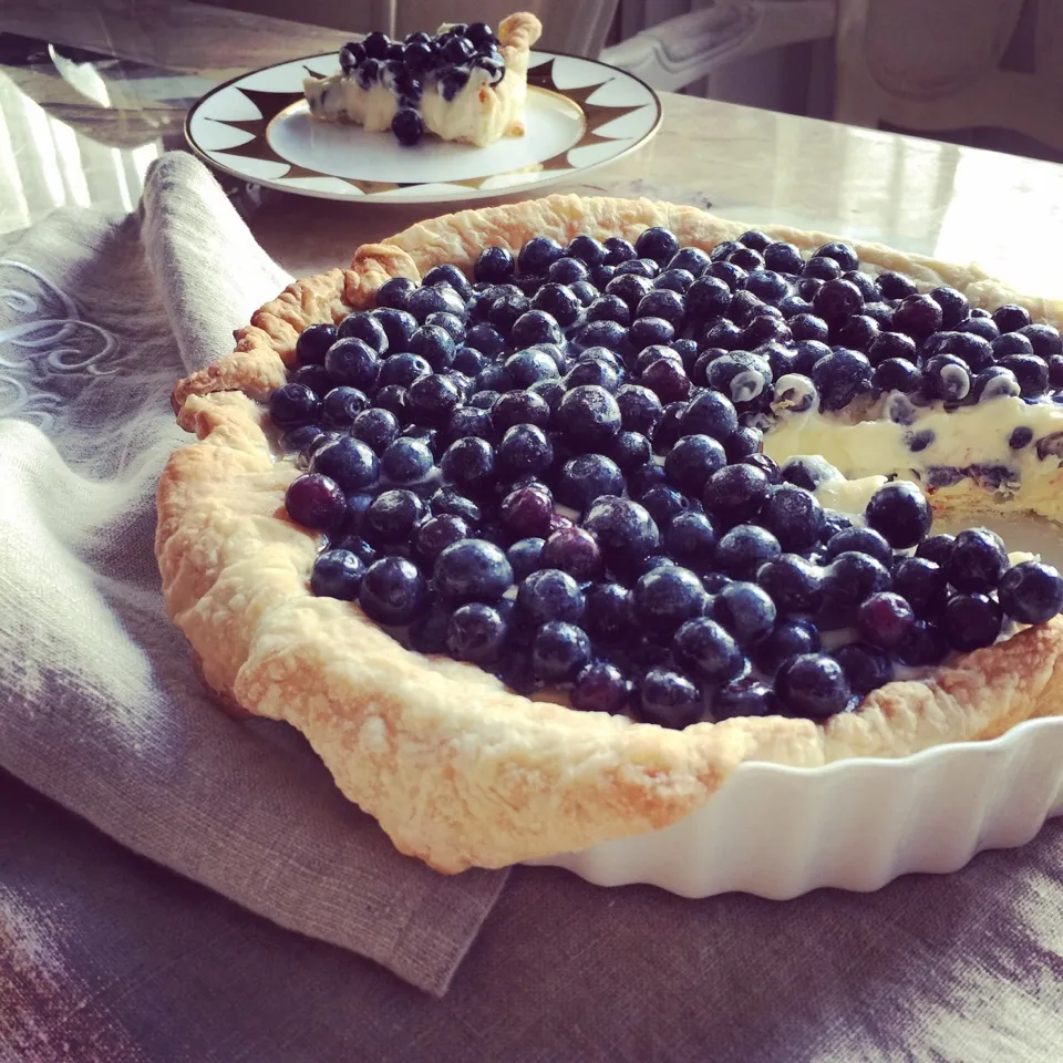 organic blueberry tarte|金本美香さん