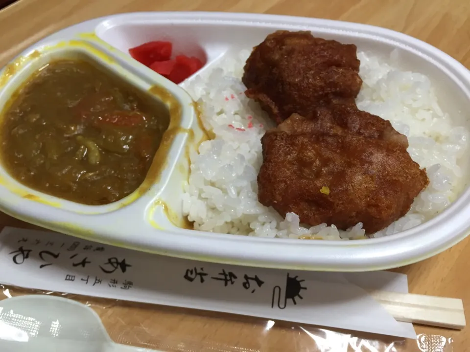 唐揚げカレー弁当🍛|まさとさん