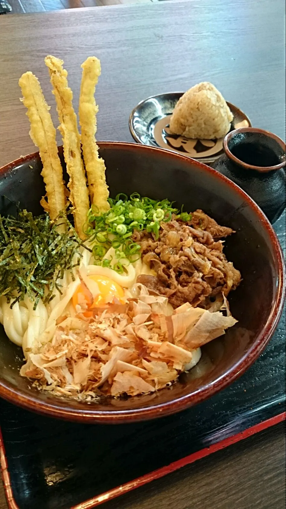 Snapdishの料理写真:肉ぶっかけうどん|ゆきりん。さん