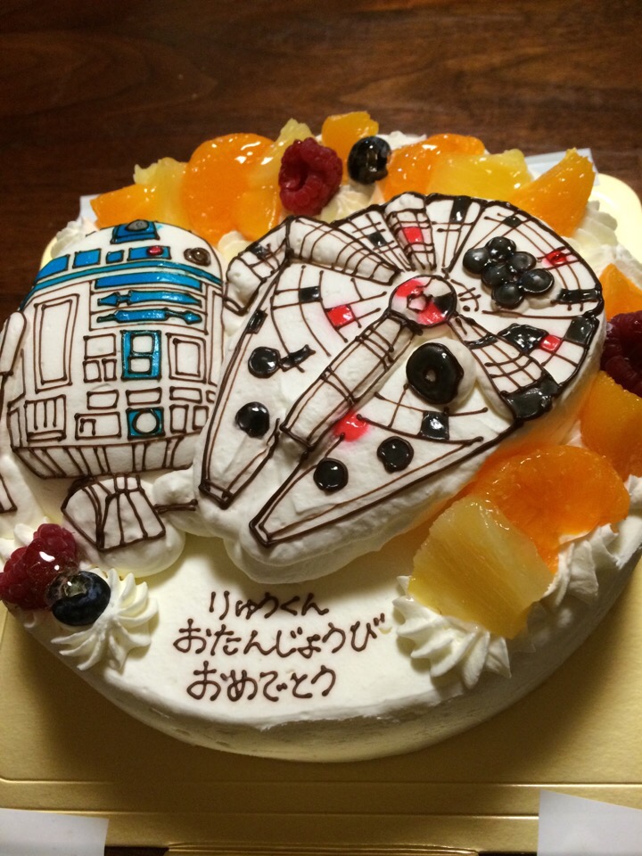 スターウォーズのお誕生日ケーキ トム Snapdish スナップディッシュ Id Myizwa