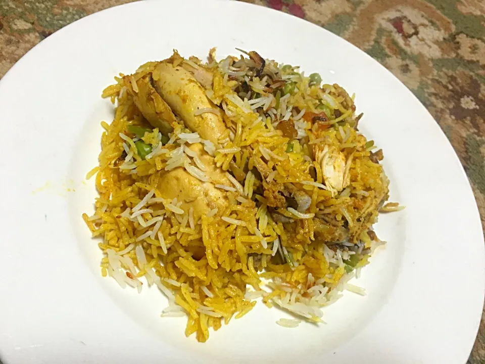 Snapdishの料理写真:Homemade biryani|chahana ranaさん