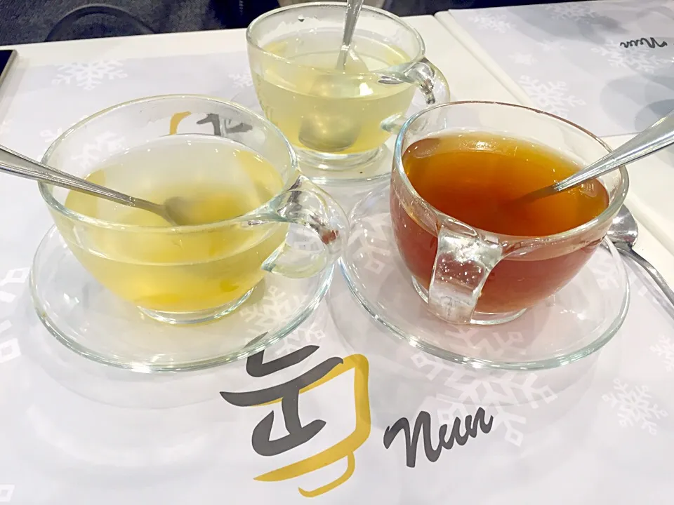 Honey jujube tea & honey ginger tea|Sky Blueさん