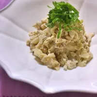 ことり*さんの料理 白菜のゆかりマヨネーズ和え*