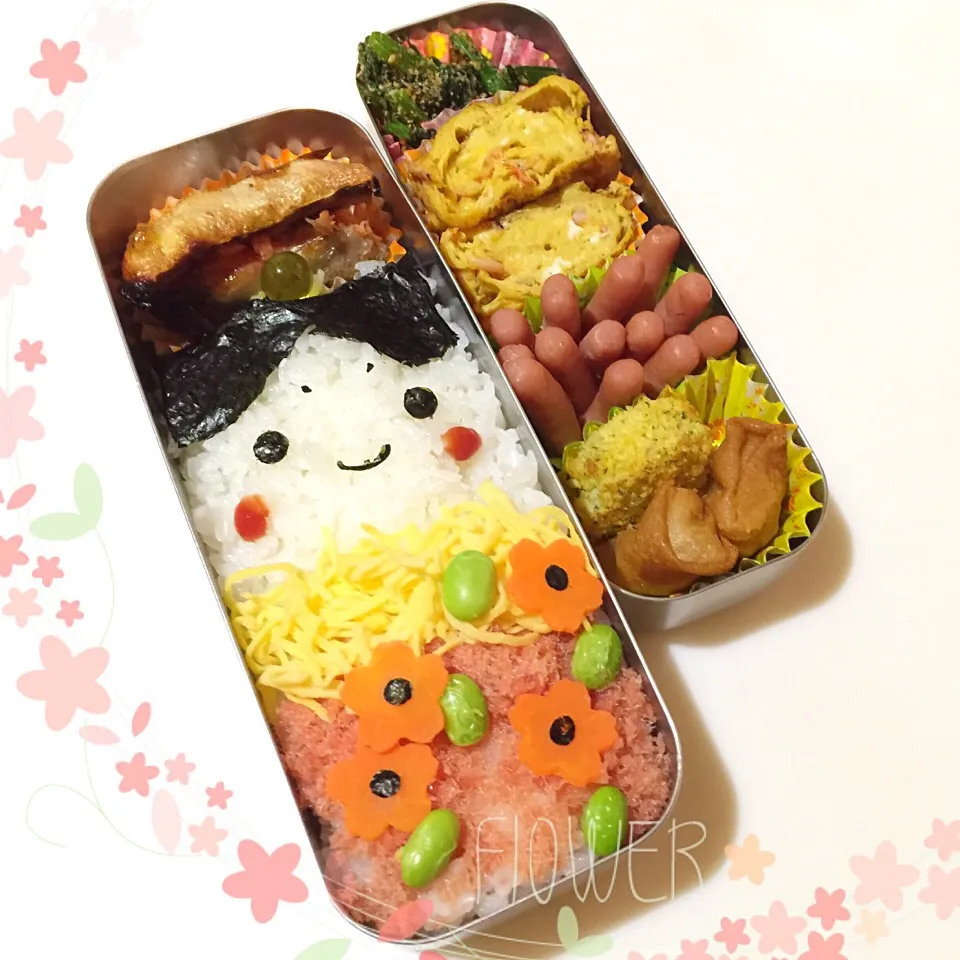 3/3🌸主人のひなまつり弁当🌸|Makinsさん