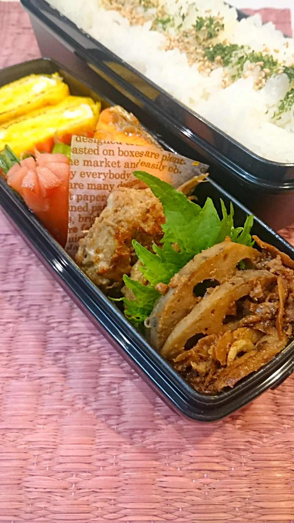 Snapdishの料理写真:今日のお弁当 3/3|くみ。さん