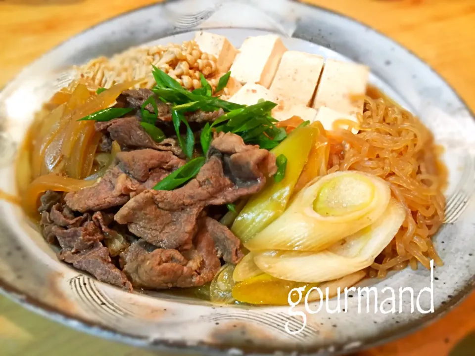 フライパンでささっと肉豆腐♪|プーティさん