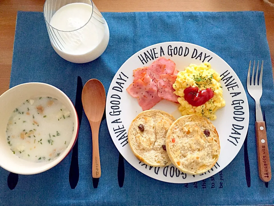 今日の朝ごはん♡|さやさん