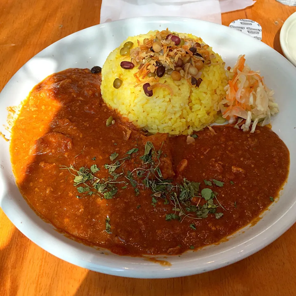 チキンカレー🍛コーヒー付☕️|すかラインさん