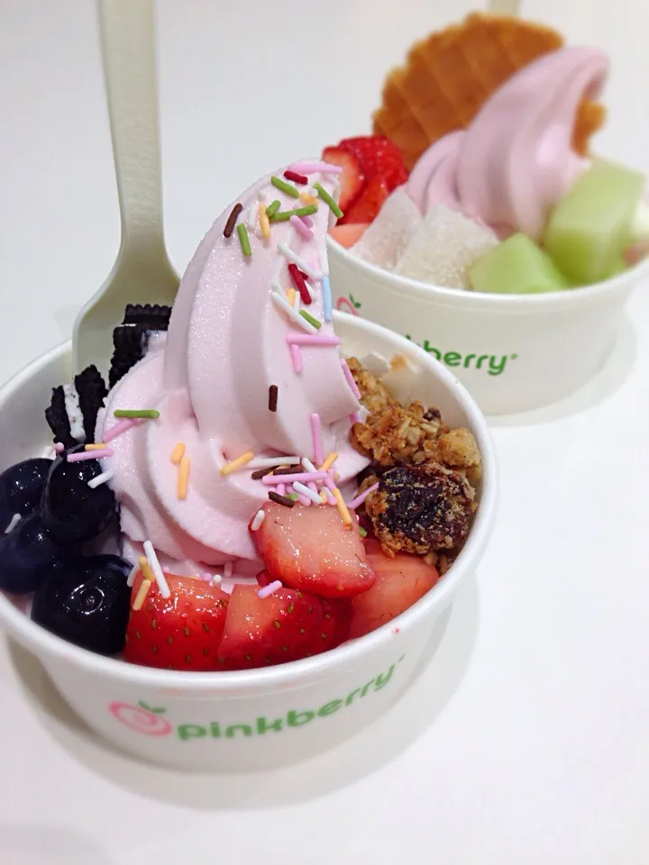 pinkberryのフローズンヨーグルト|Ryokoさん