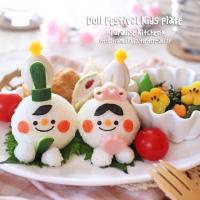 簡単♪真ん丸おにぎりでひな祭りキッズプレート