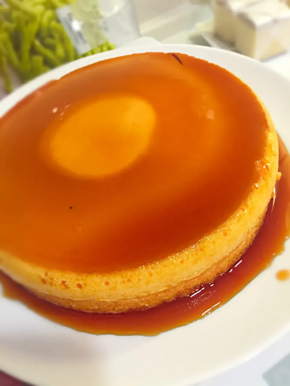 カラメルじゅわっと🍮プリンケーキ🍮|yuuuuuさん