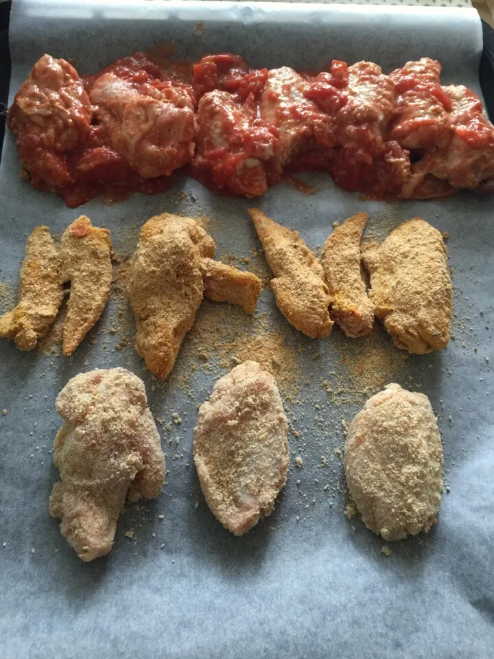 Snapdishの料理写真:Alette di #pollo ai tre gusti: classico, cucina e semi di finocchio, #messicano

#cucina #ricette|matteo pisanoさん