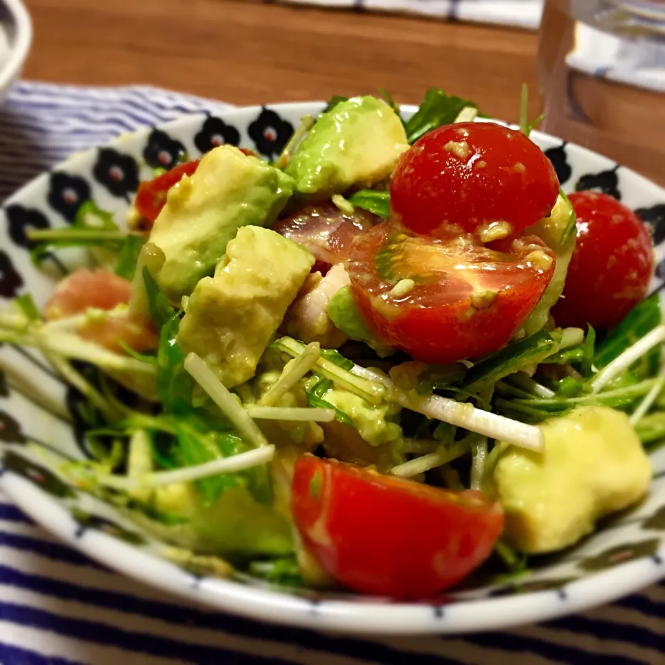 今日の夕飯☆サラダアップ|あさこさん