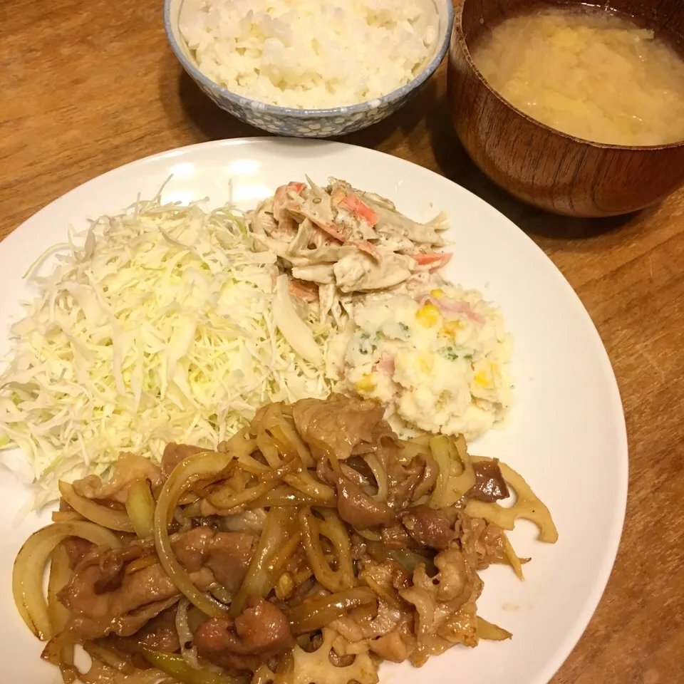 生姜焼き定食♪|ルイさん