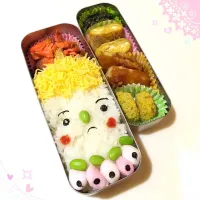 Snapdishの料理写真:3/4❤︎主人のお弁当❤︎